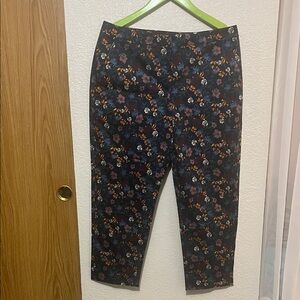 Wildfang Multicolor Floral Trousers